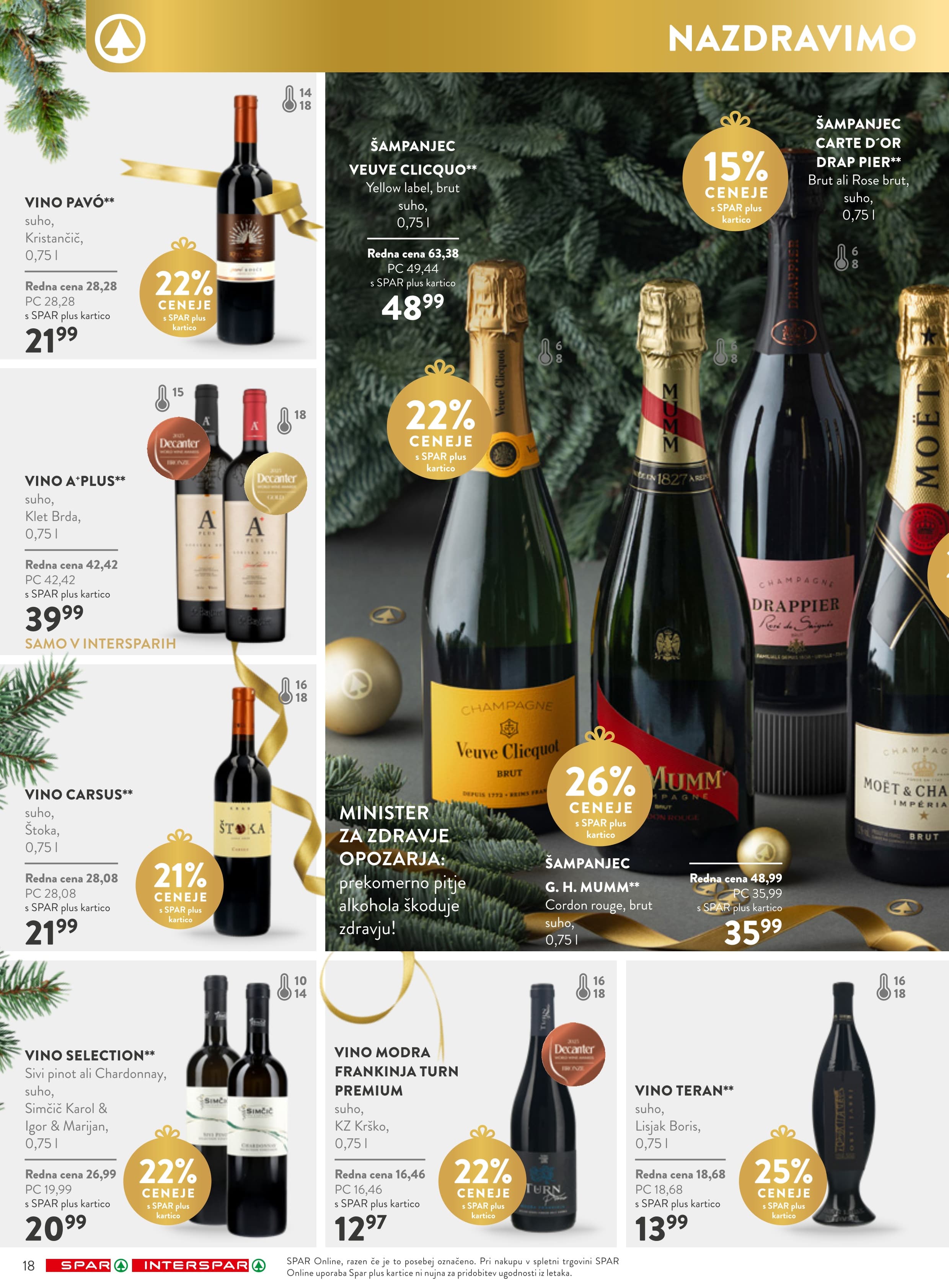 Stran 18. Spar kataloga - Akcije od 03.12. do 31.12.2025.