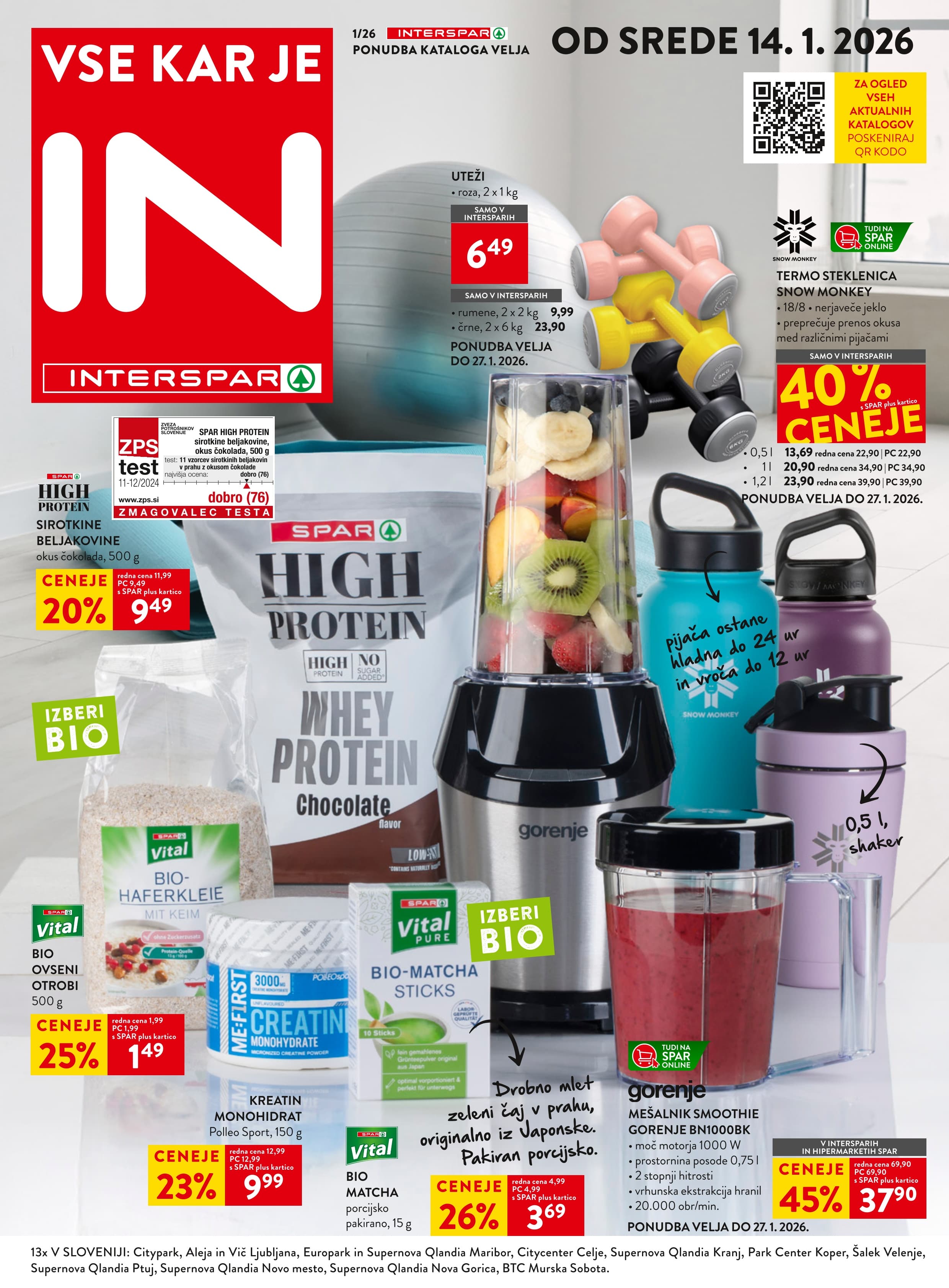 Stran 1. Spar kataloga - Vse kar je IN