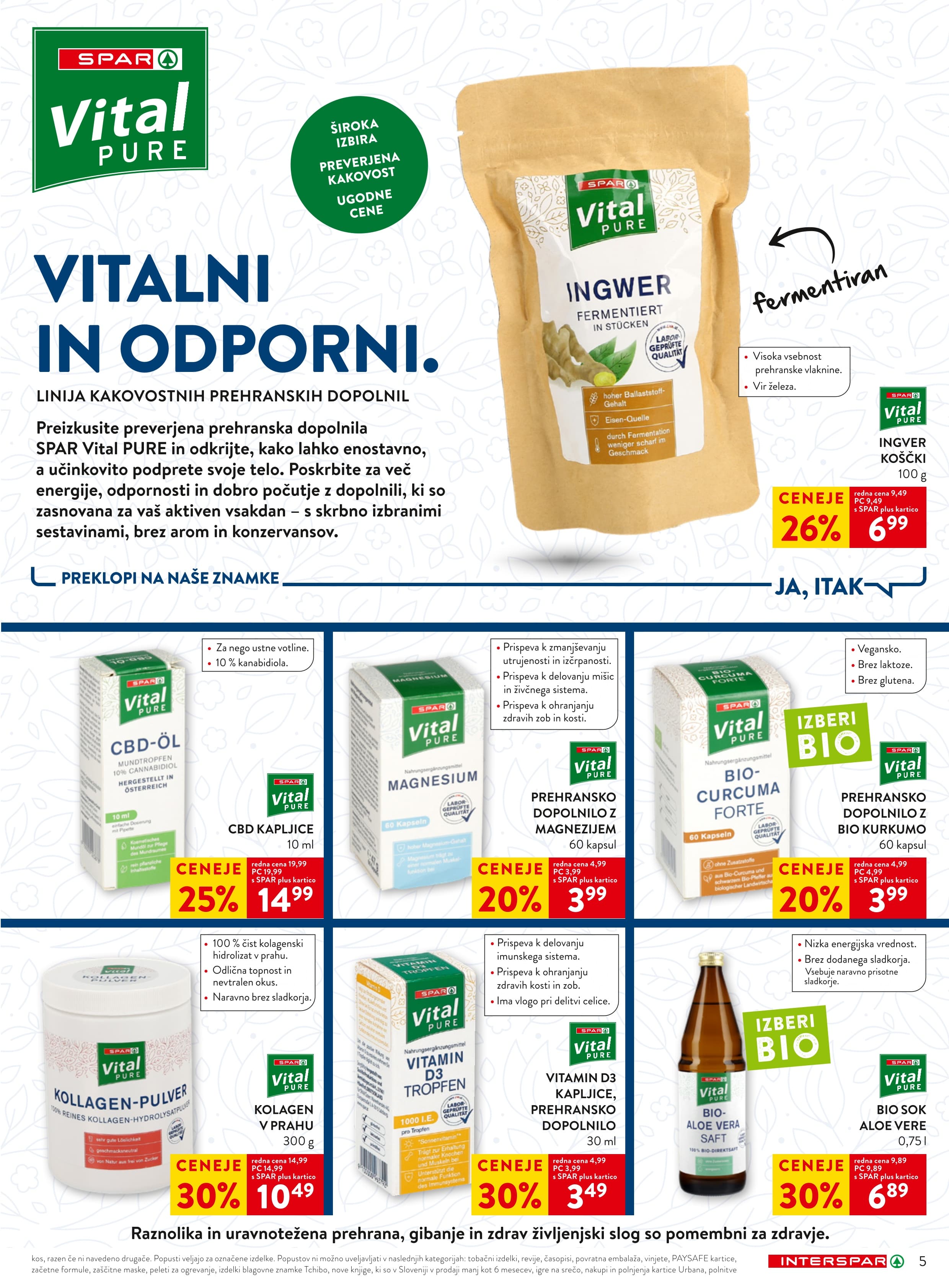 Stran 5. Spar kataloga - Vse kar je IN