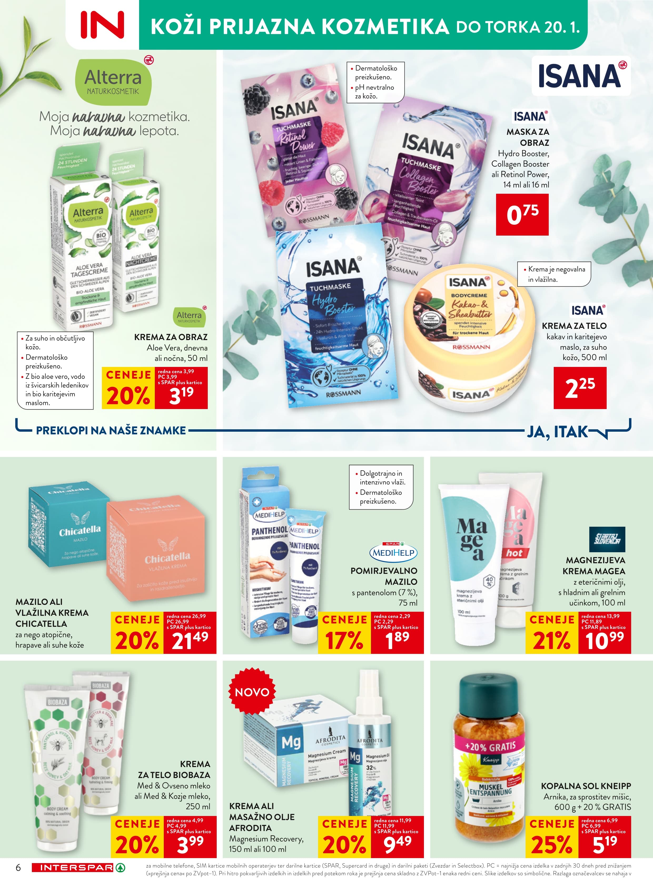 Stran 6. Spar kataloga - Vse kar je IN