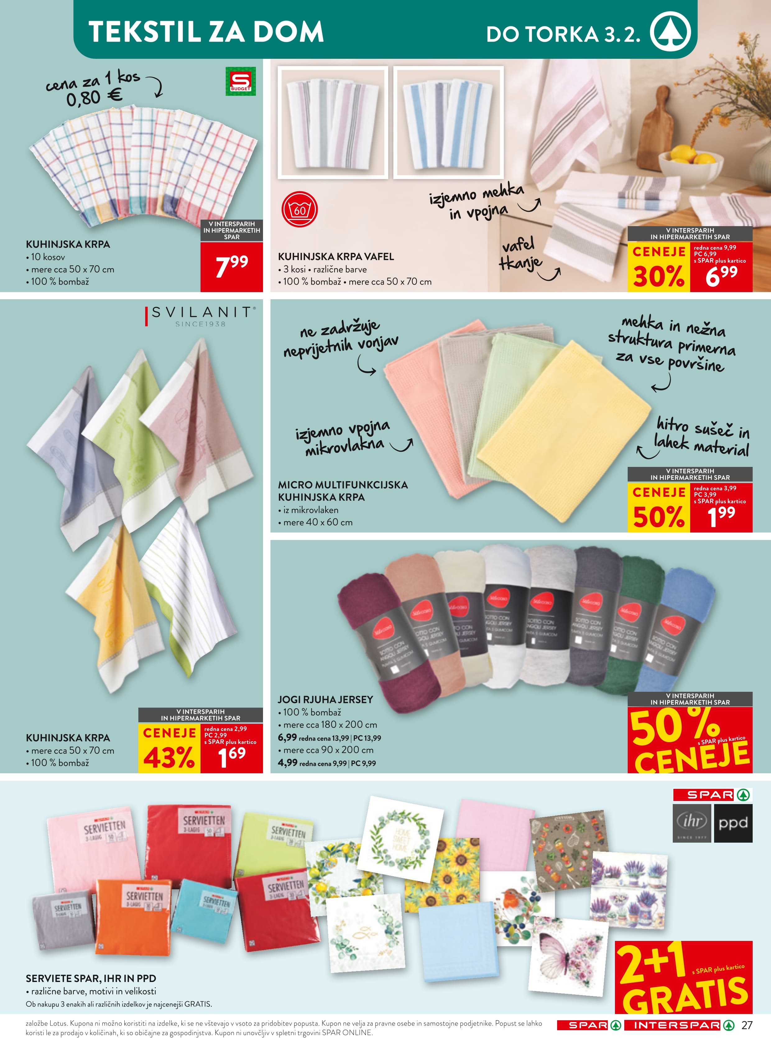 Stran 33. Spar kataloga - Akcija
