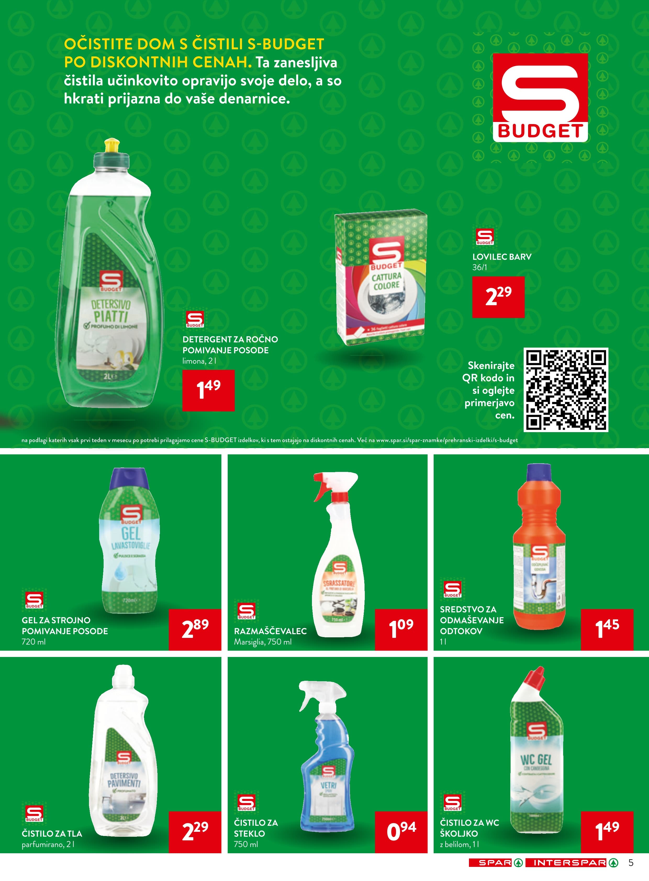 Stran 5. Spar kataloga - Akcija