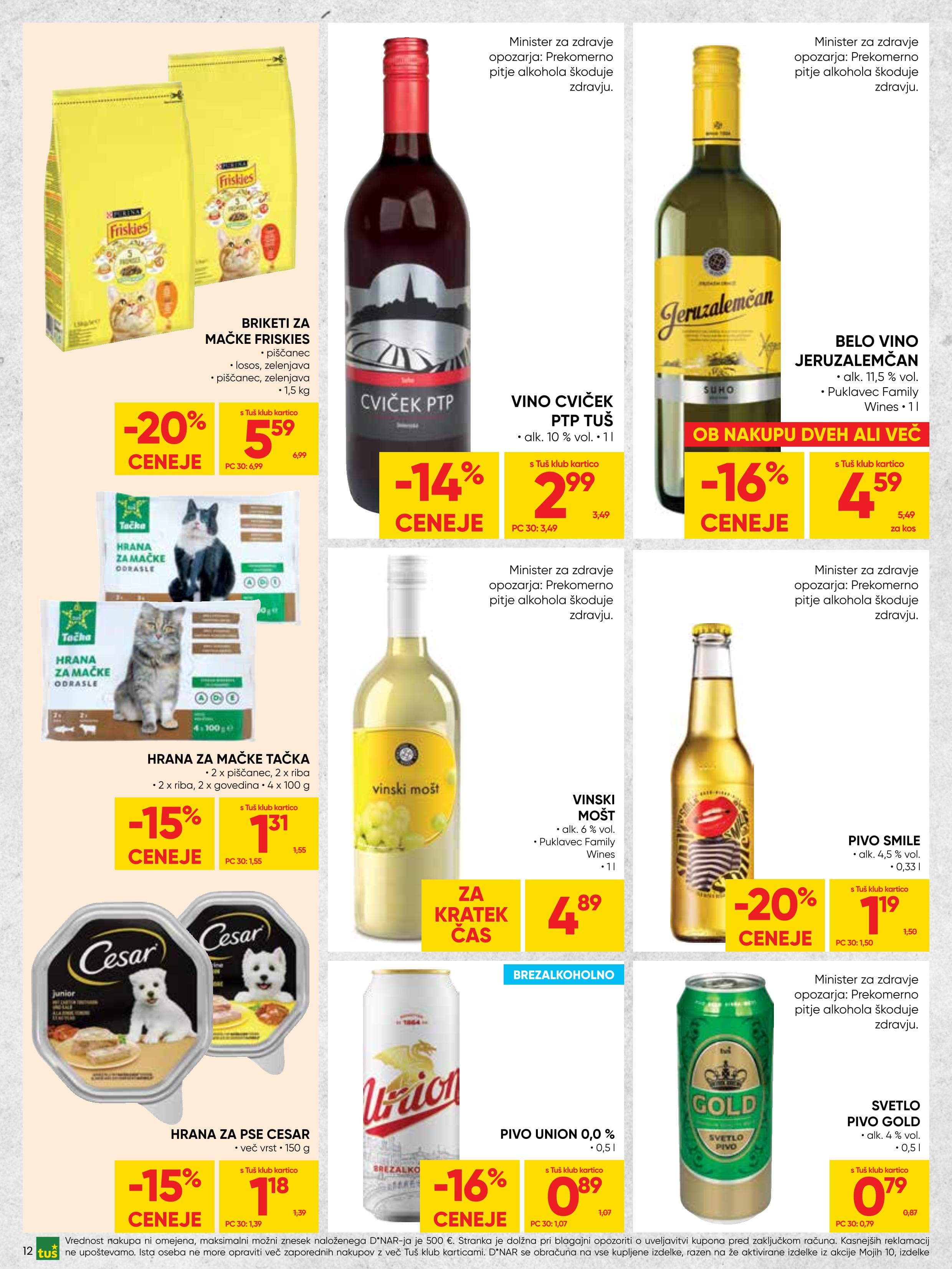 Stran 12. Tuš kataloga - Akcije od 15.10. do 28.10.2025.