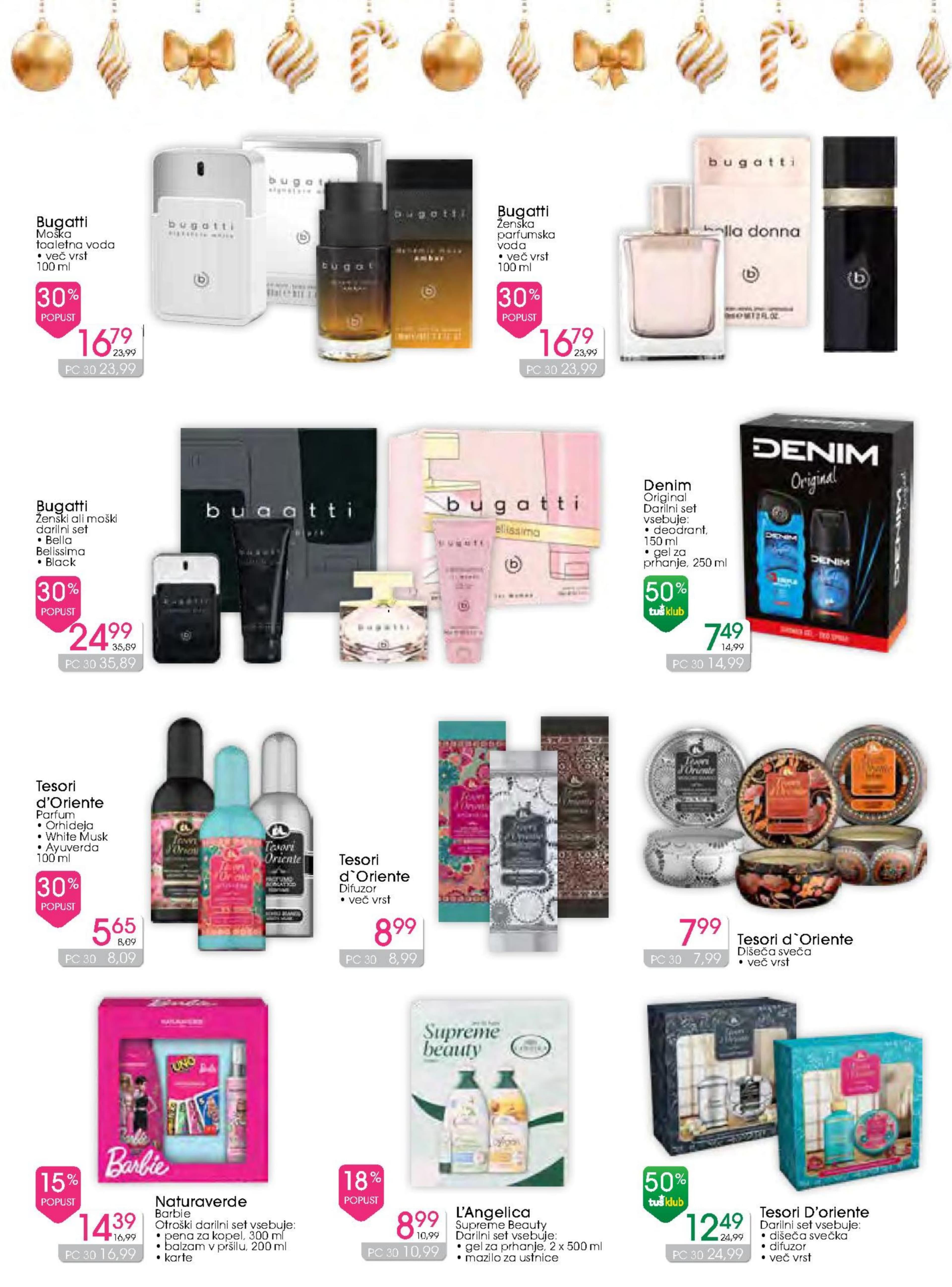 Stran 17. Tuš kataloga - Akcije od 03.12. do 05.01.2026.