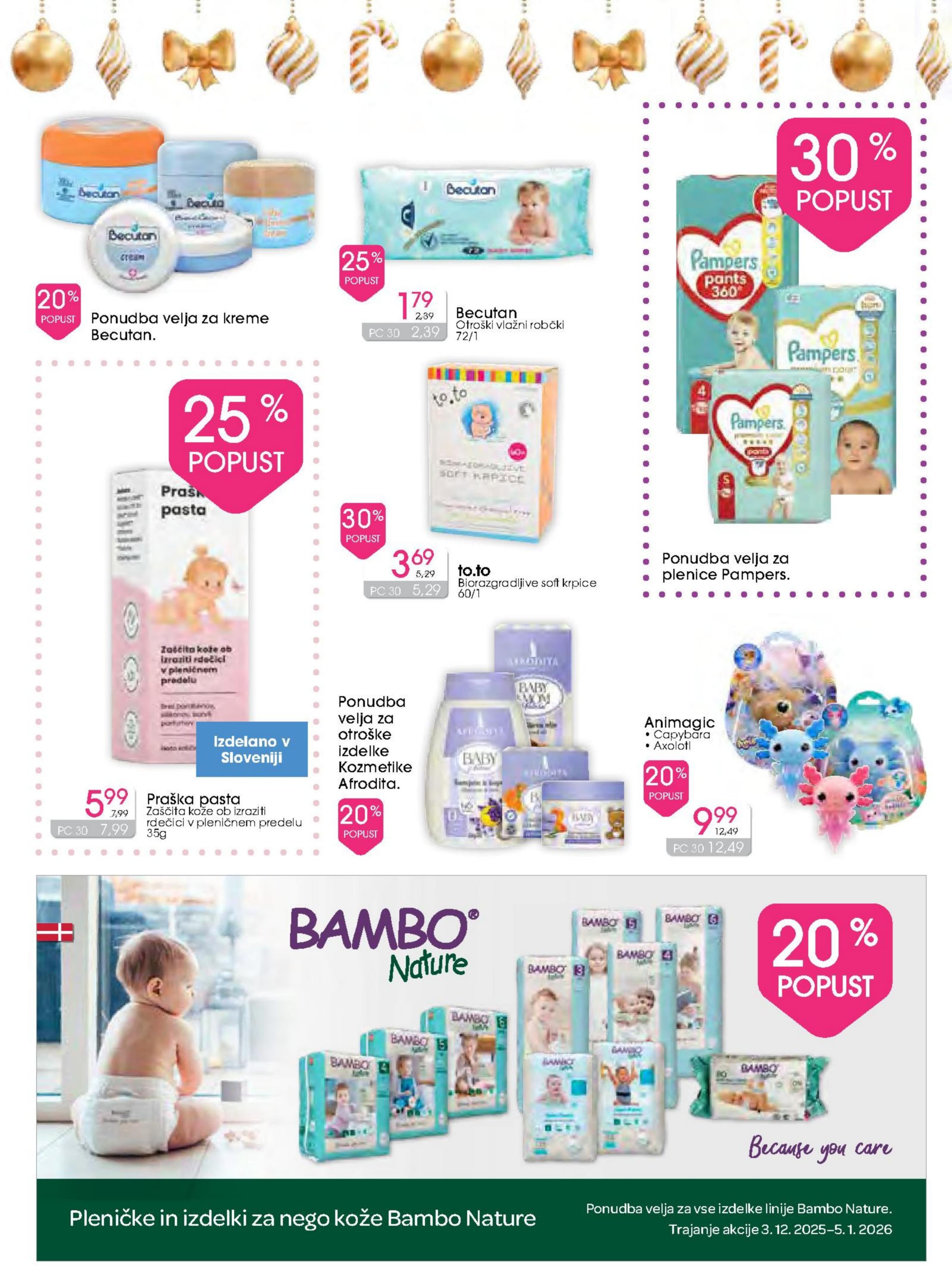 Stran 35. Tuš kataloga - Akcije od 03.12. do 05.01.2026.