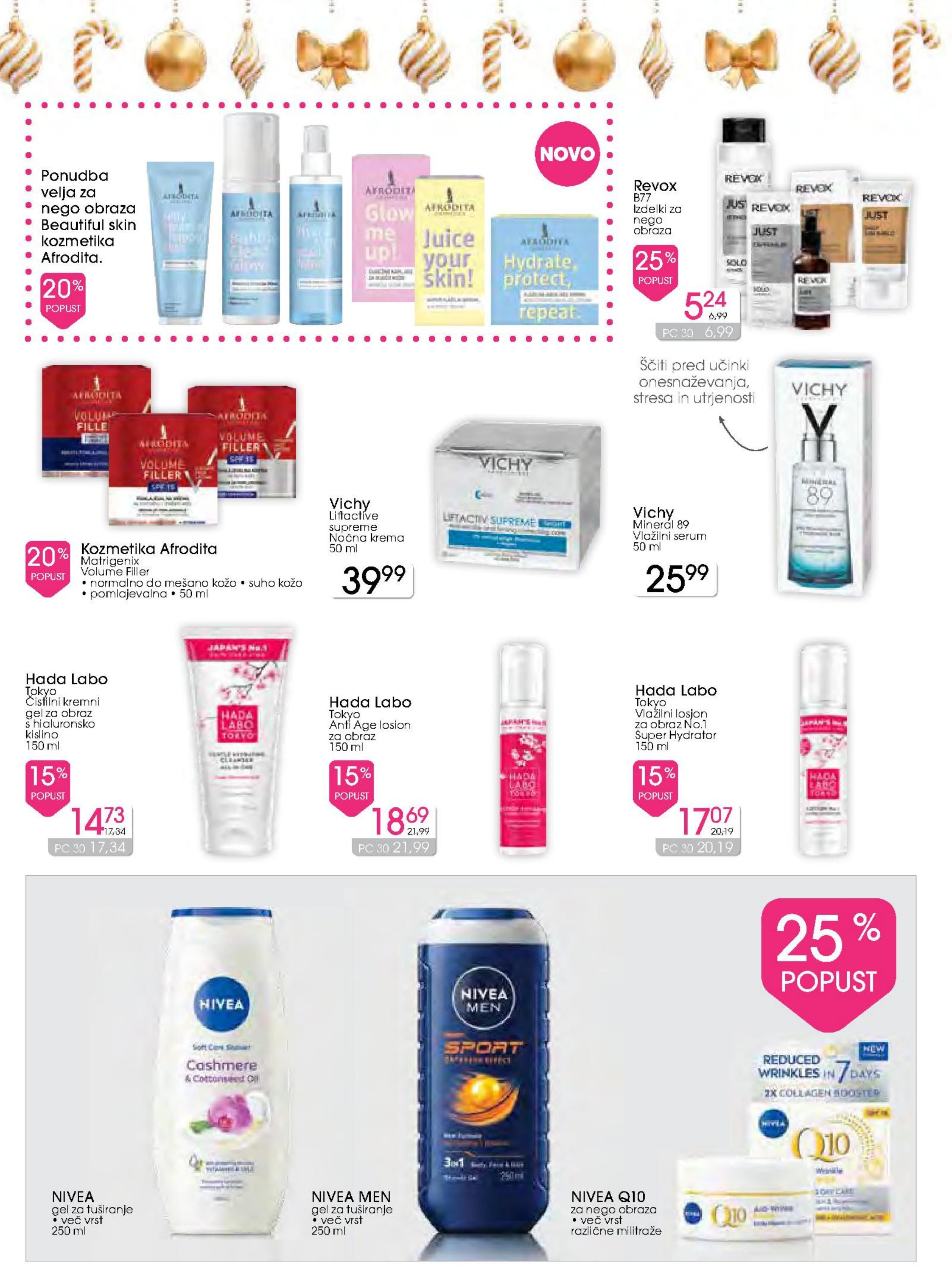 Stran 38. Tuš kataloga - Akcije od 03.12. do 05.01.2026.