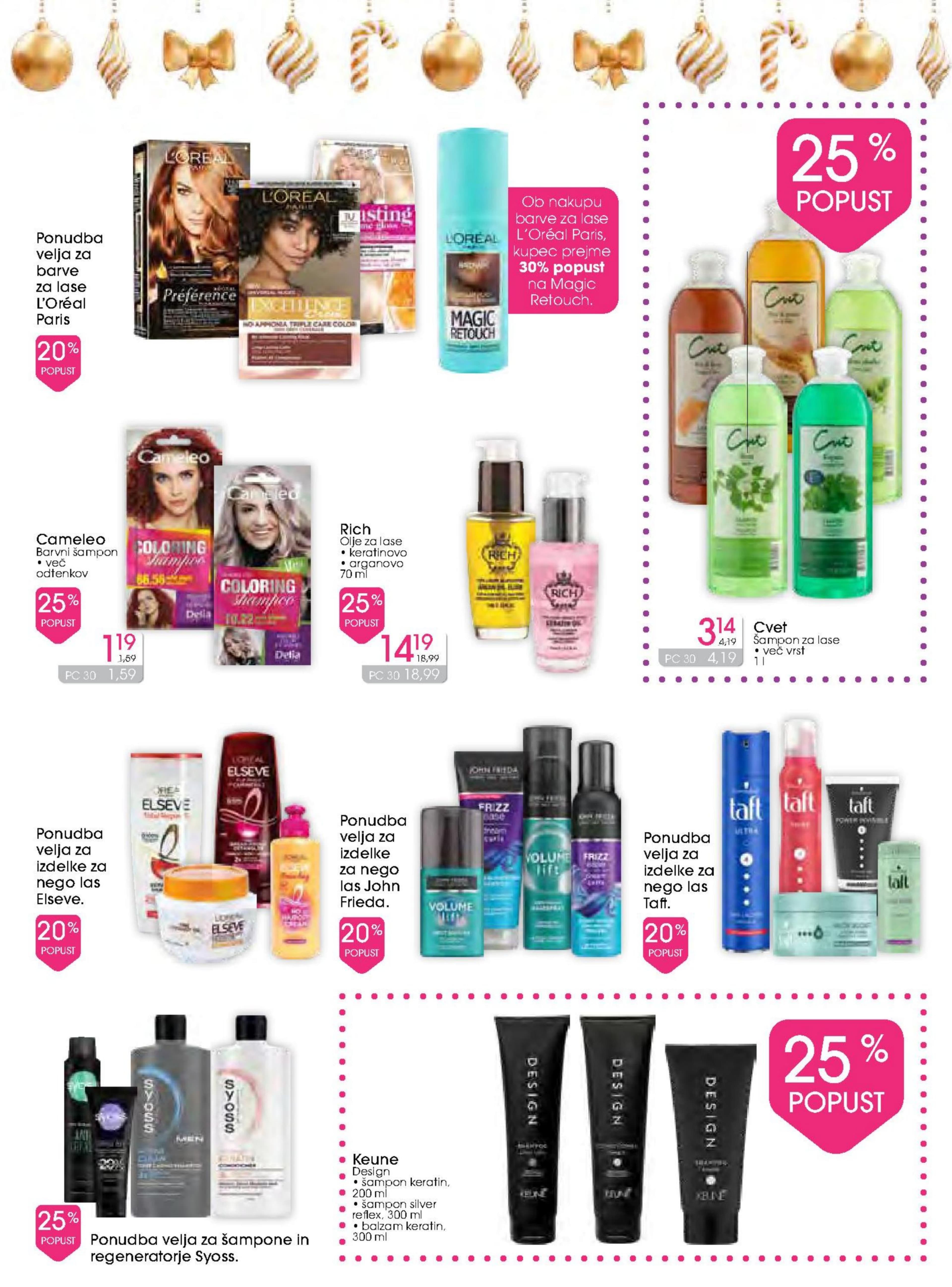 Stran 39. Tuš kataloga - Akcije od 03.12. do 05.01.2026.