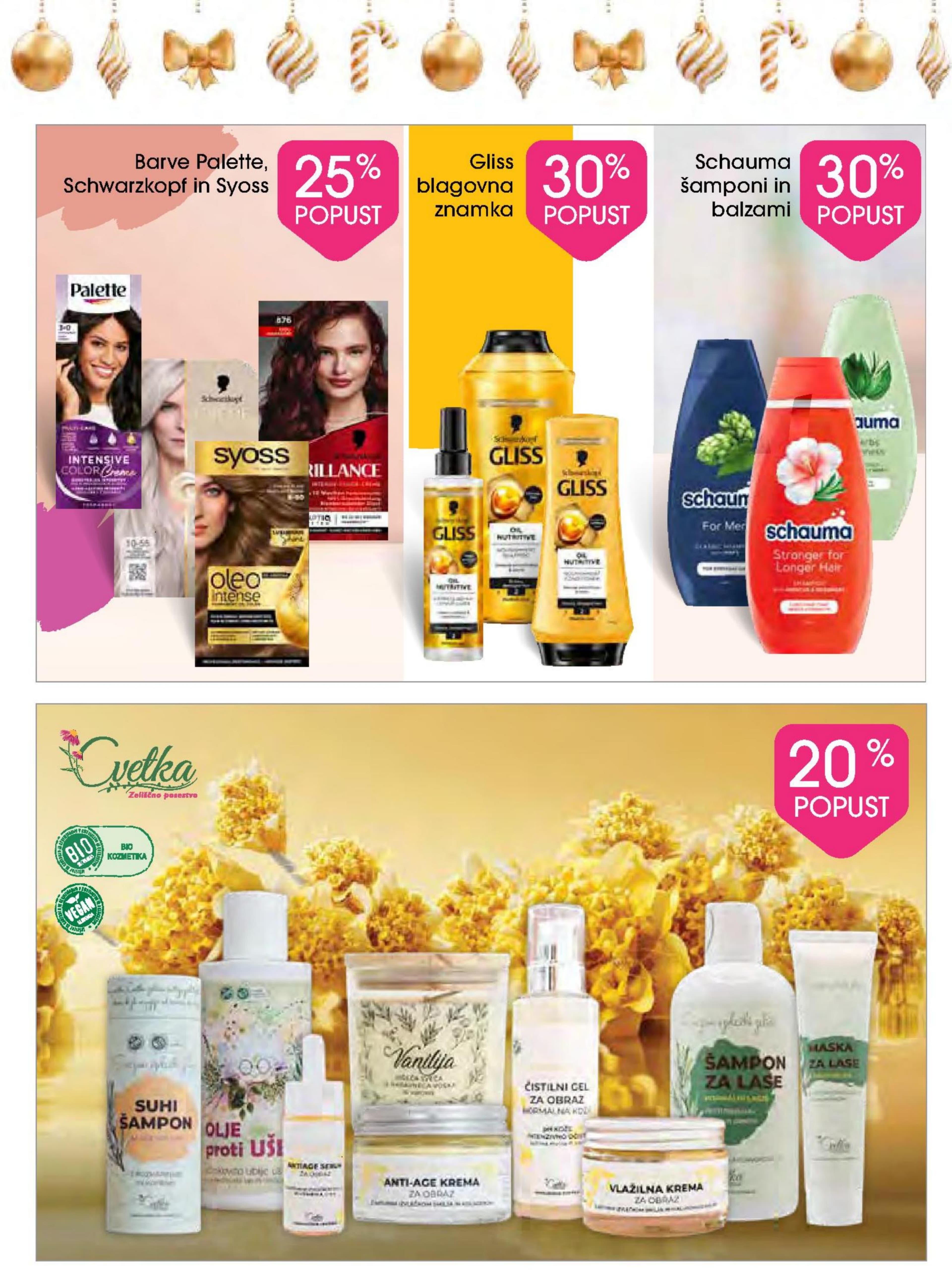 Stran 43. Tuš kataloga - Akcije od 03.12. do 05.01.2026.