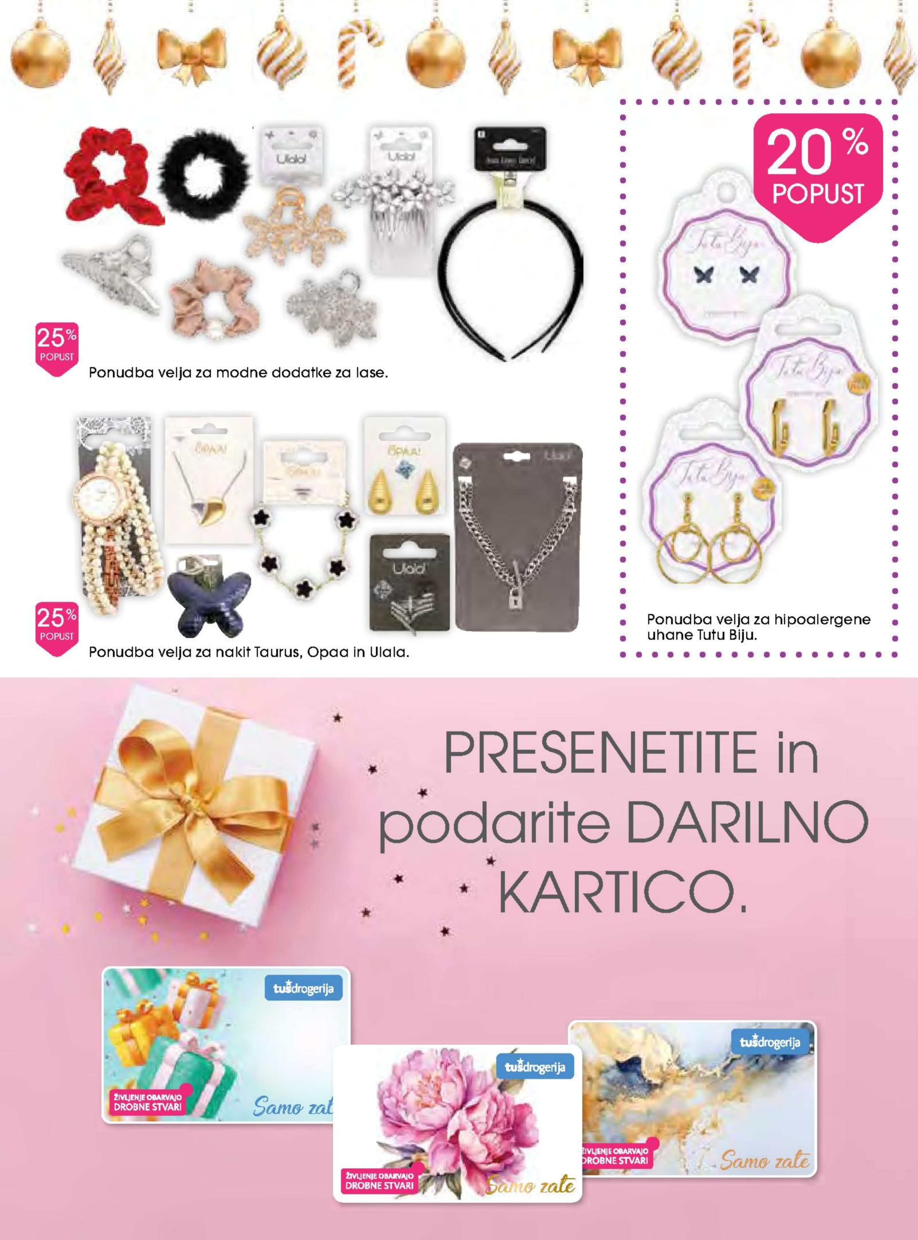 Stran 47. Tuš kataloga - Akcije od 03.12. do 05.01.2026.