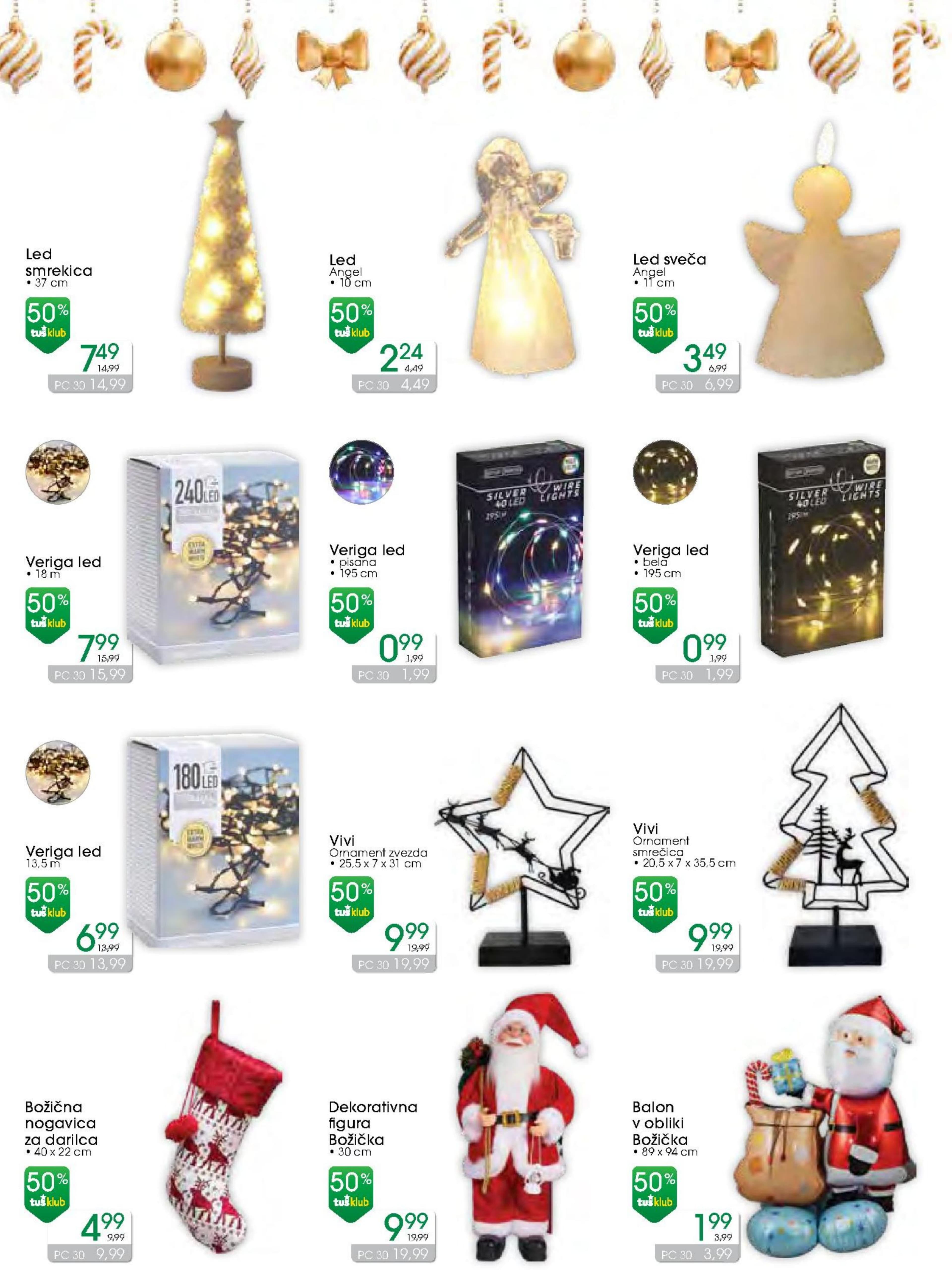 Stran 6. Tuš kataloga - Akcije od 03.12. do 05.01.2026.