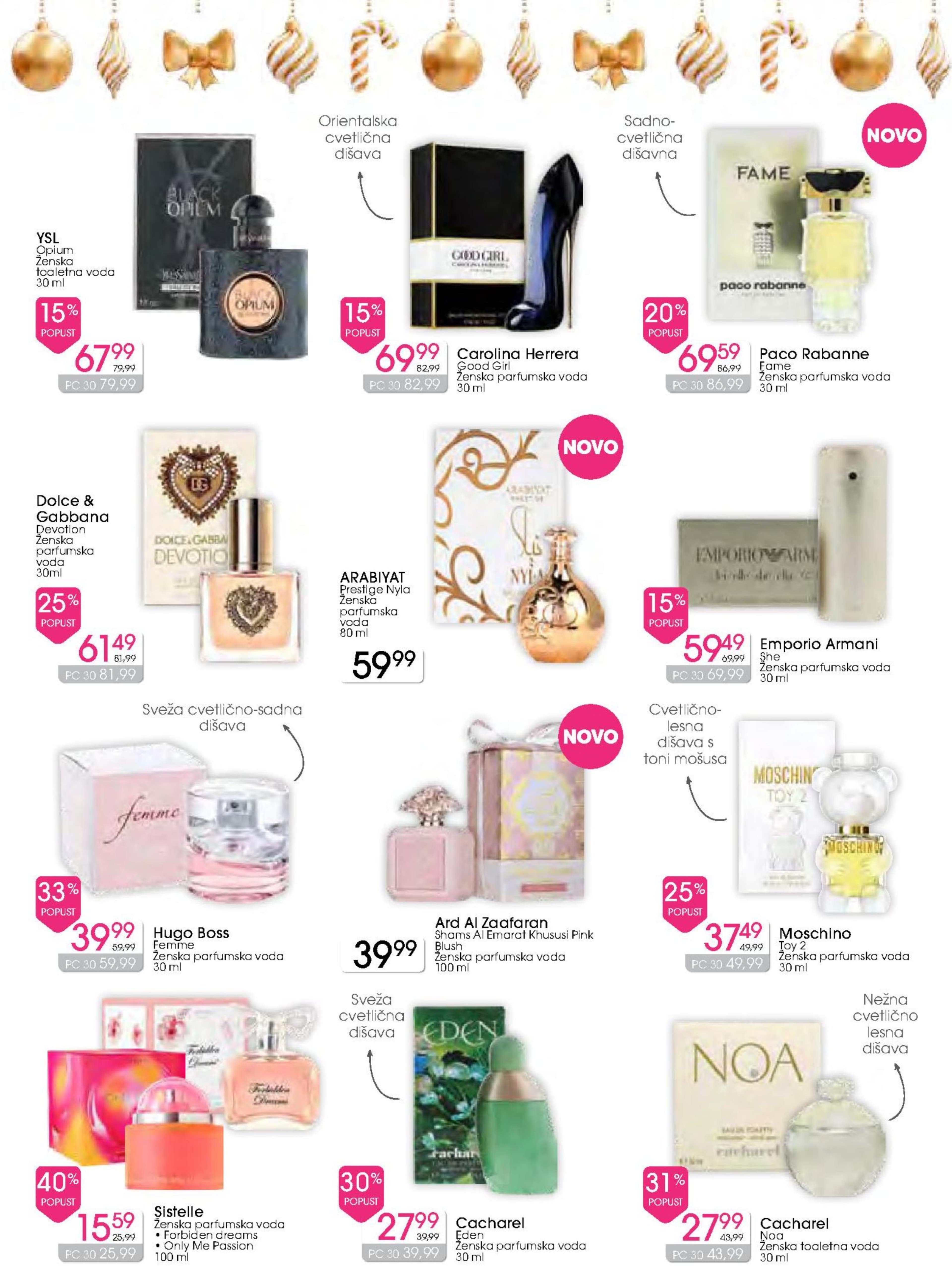 Stran 9. Tuš kataloga - Akcije od 03.12. do 05.01.2026.