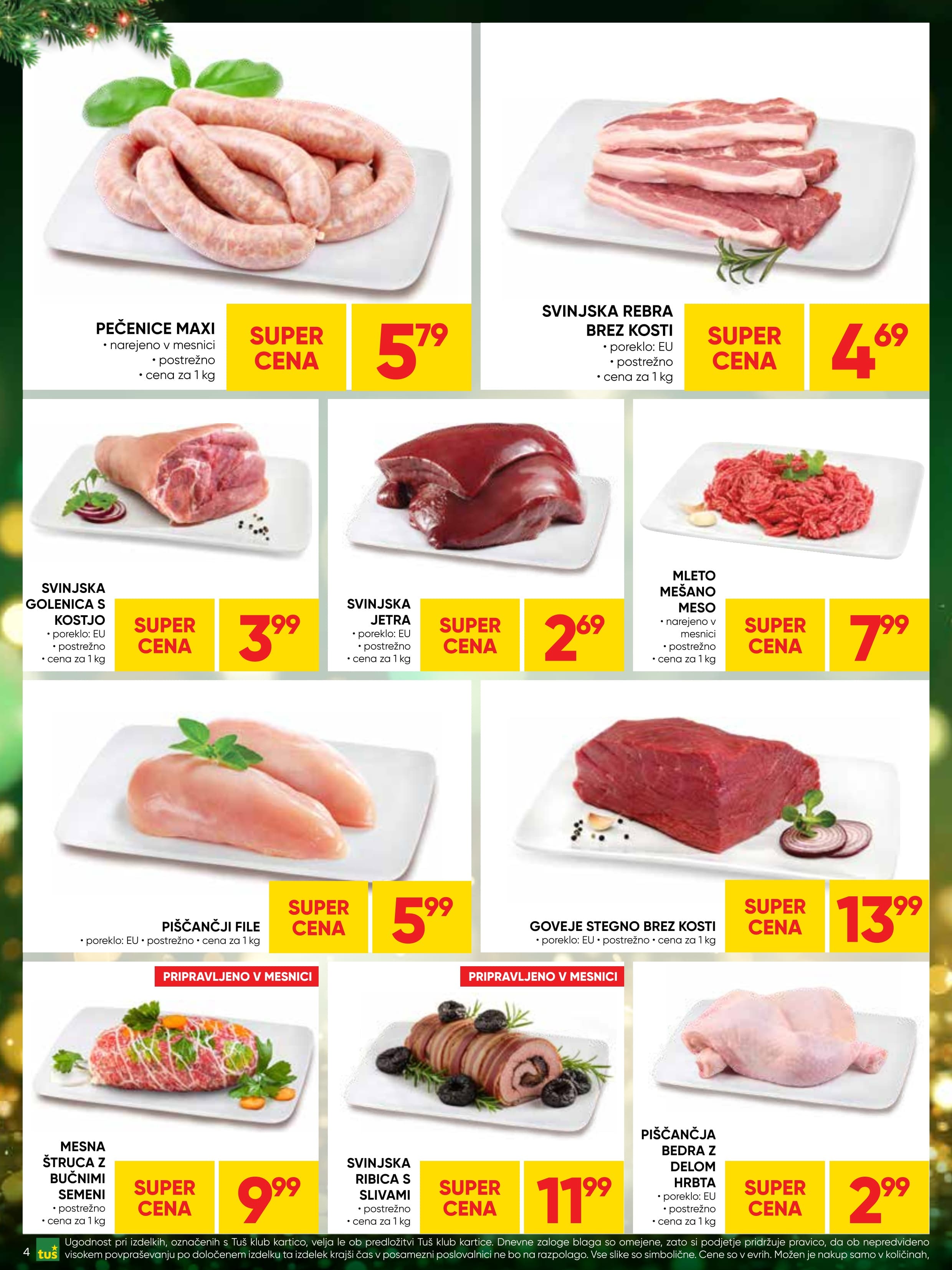 Stran 4. Tuš kataloga - Akcije od 10.12. do 22.12.2025.