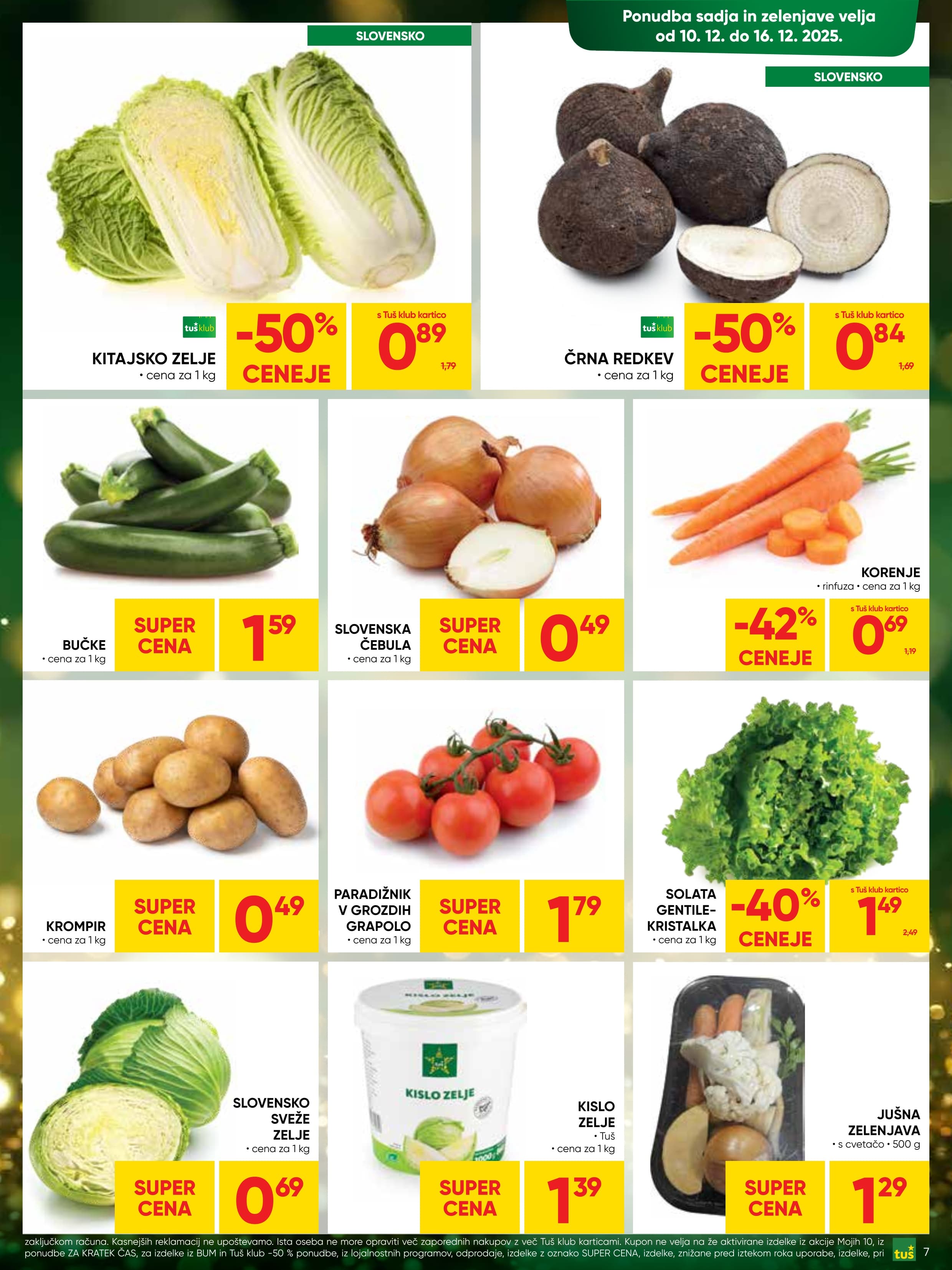 Stran 7. Tuš kataloga - Akcije od 10.12. do 22.12.2025.