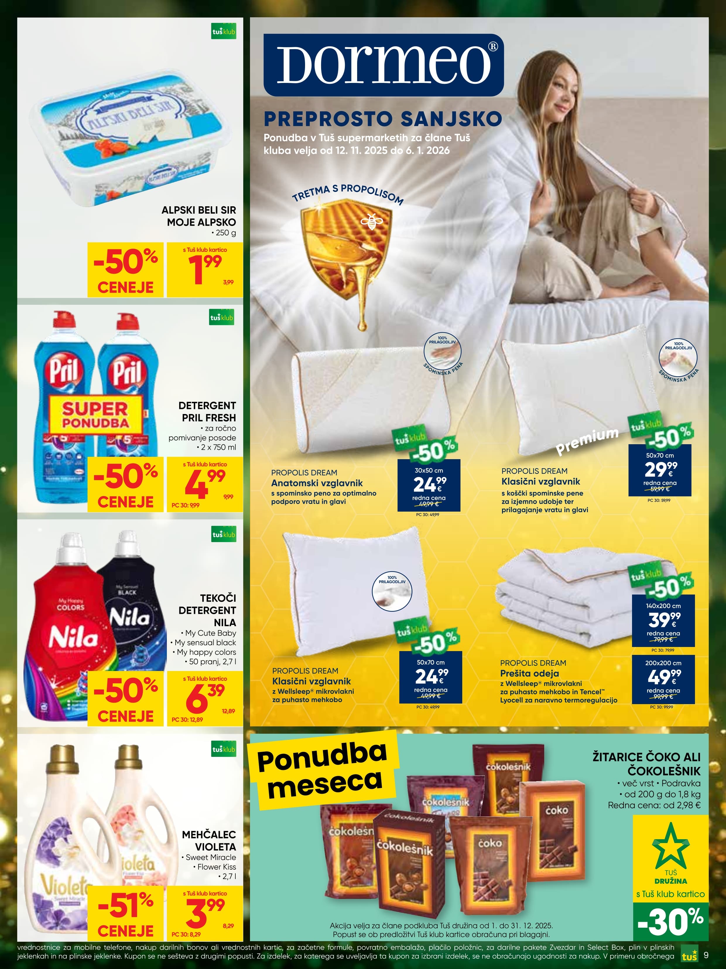 Stran 9. Tuš kataloga - Akcije od 10.12. do 22.12.2025.