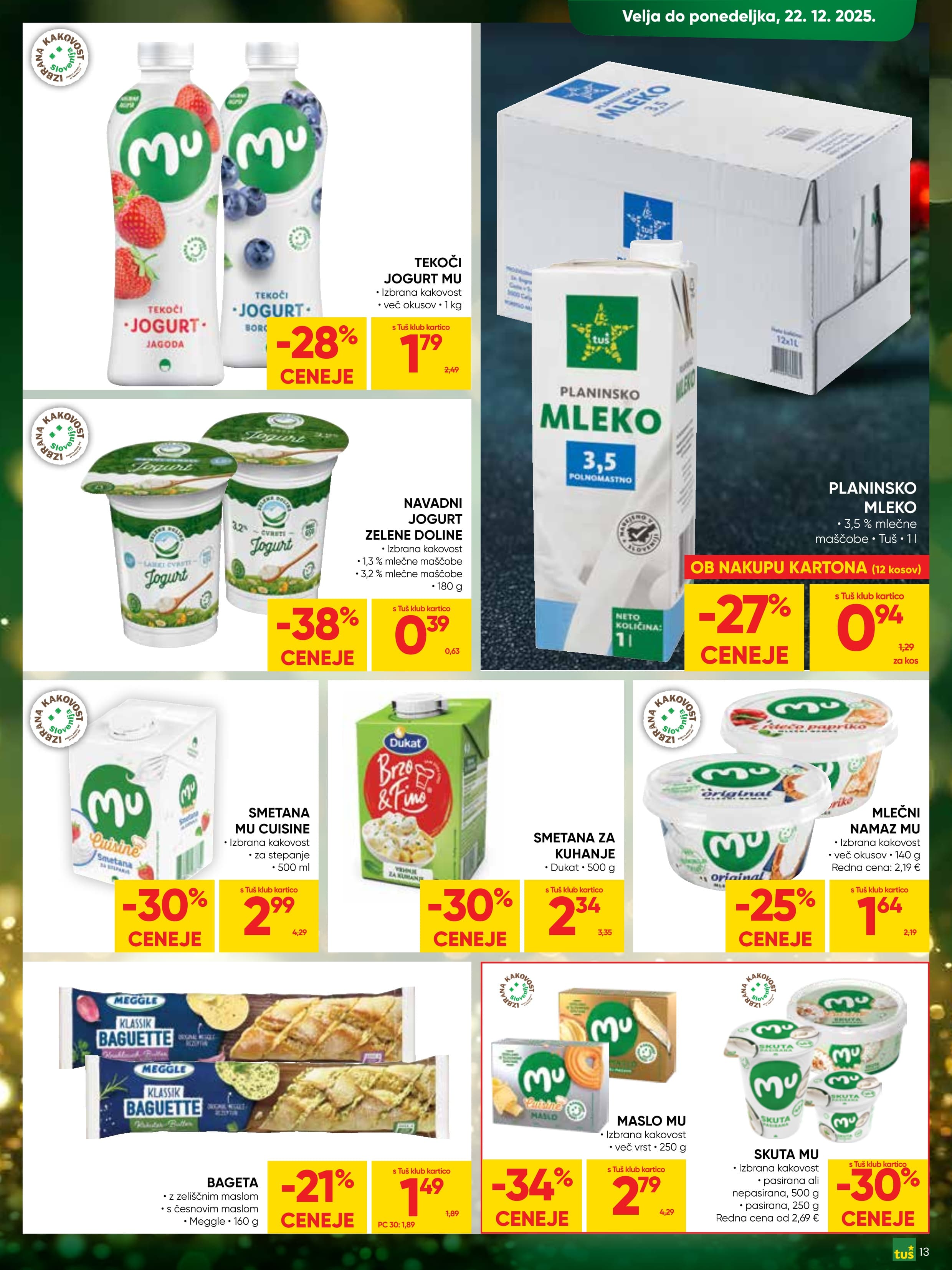 Stran 13. Tuš kataloga - Akcije od 17.12. do 22.12.2025.