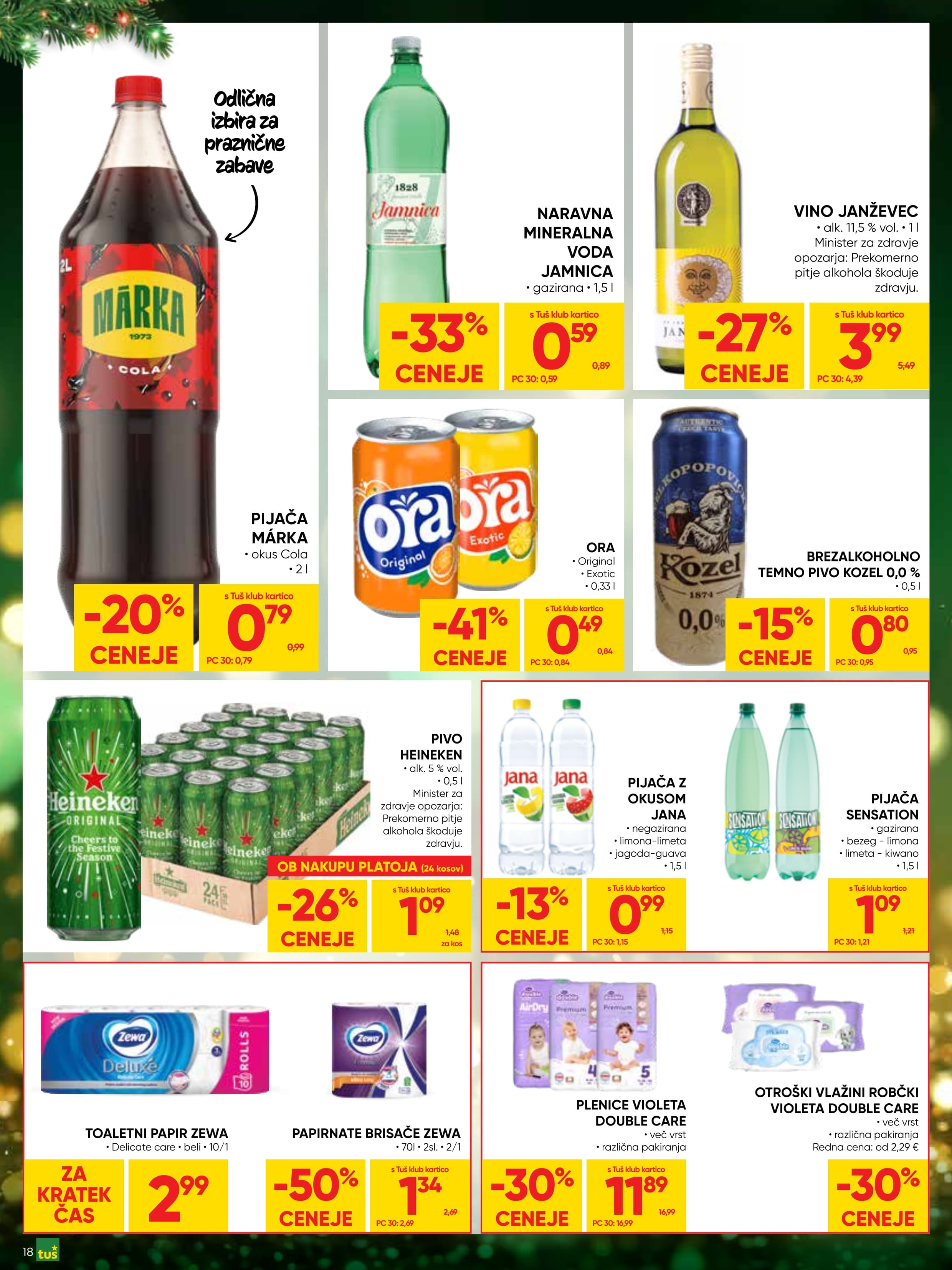 Stran 18. Tuš kataloga - Akcije od 17.12. do 22.12.2025.