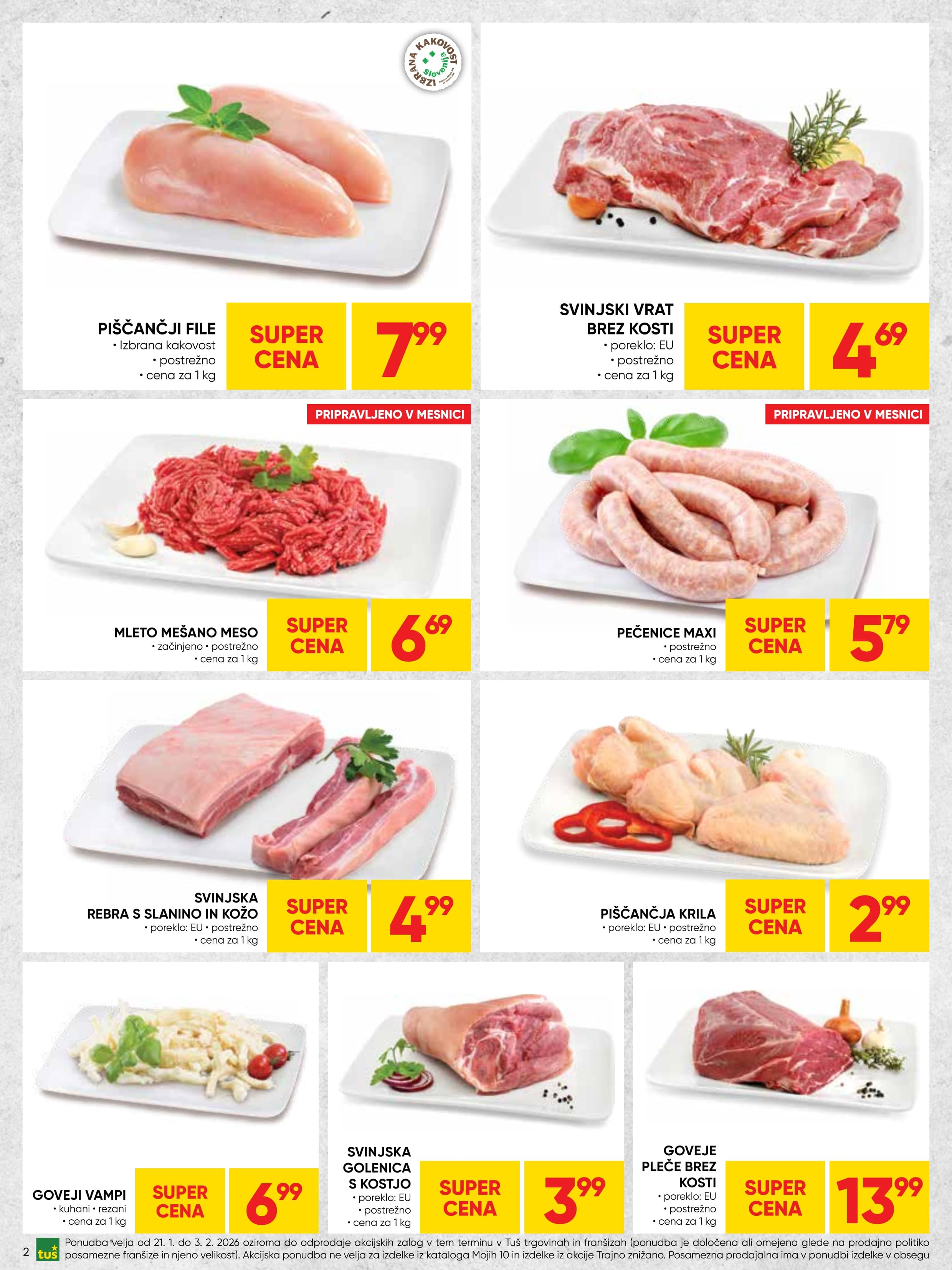 Stran 2. Tuš kataloga - Akcija