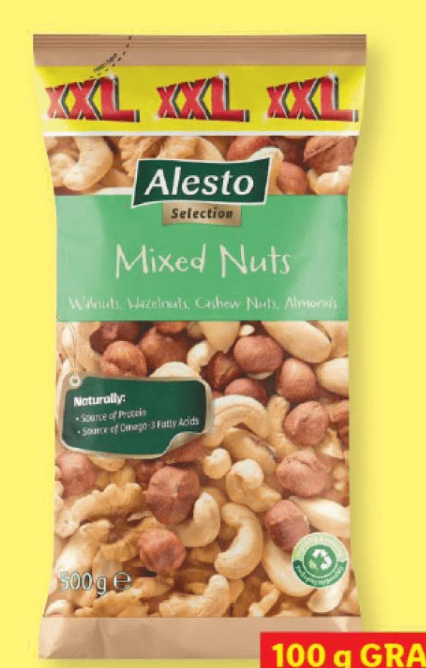 Alesto Selection Mešanica oreščkov XXL 500 g