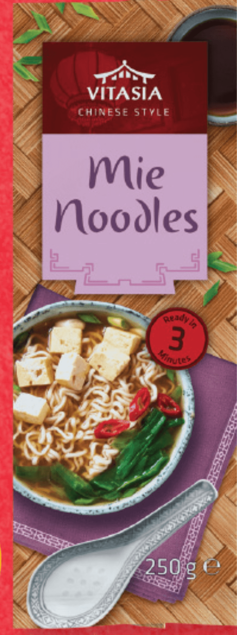 VITASIA Mie Noodles 250 g - Akcija v trgovini Lidl