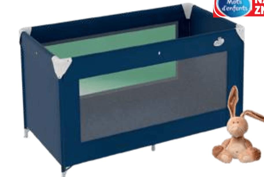 Zložljiva prenosna postelja 60 x 120 cm