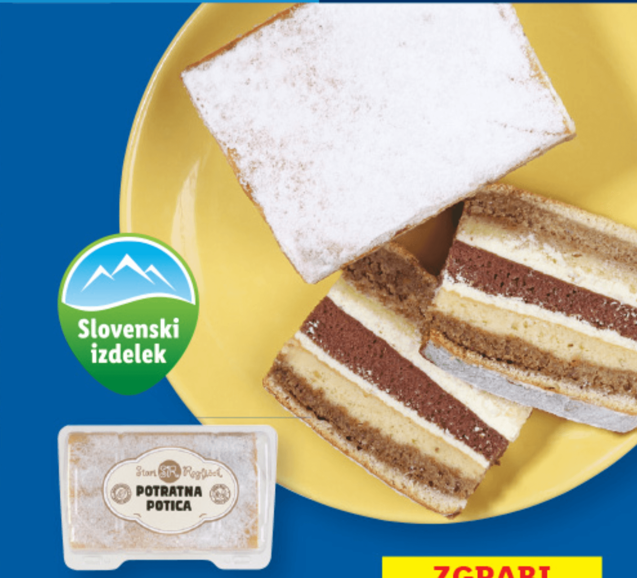 Stari Rogljiček Potratna potica 600 g Stari rogljiček