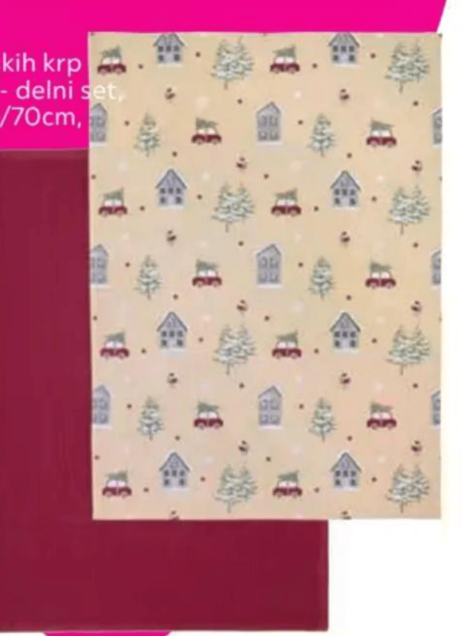 Set kuhinjskih krp "HOME" 2-delni set, ca. 50/70cm