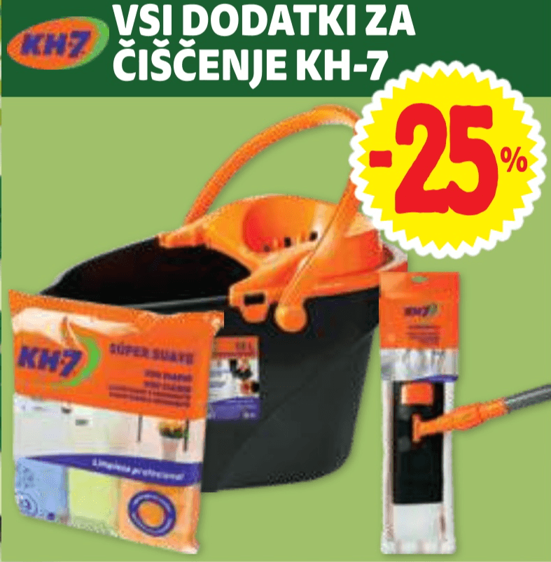 Vsi dodatki za čiščenje KH-7