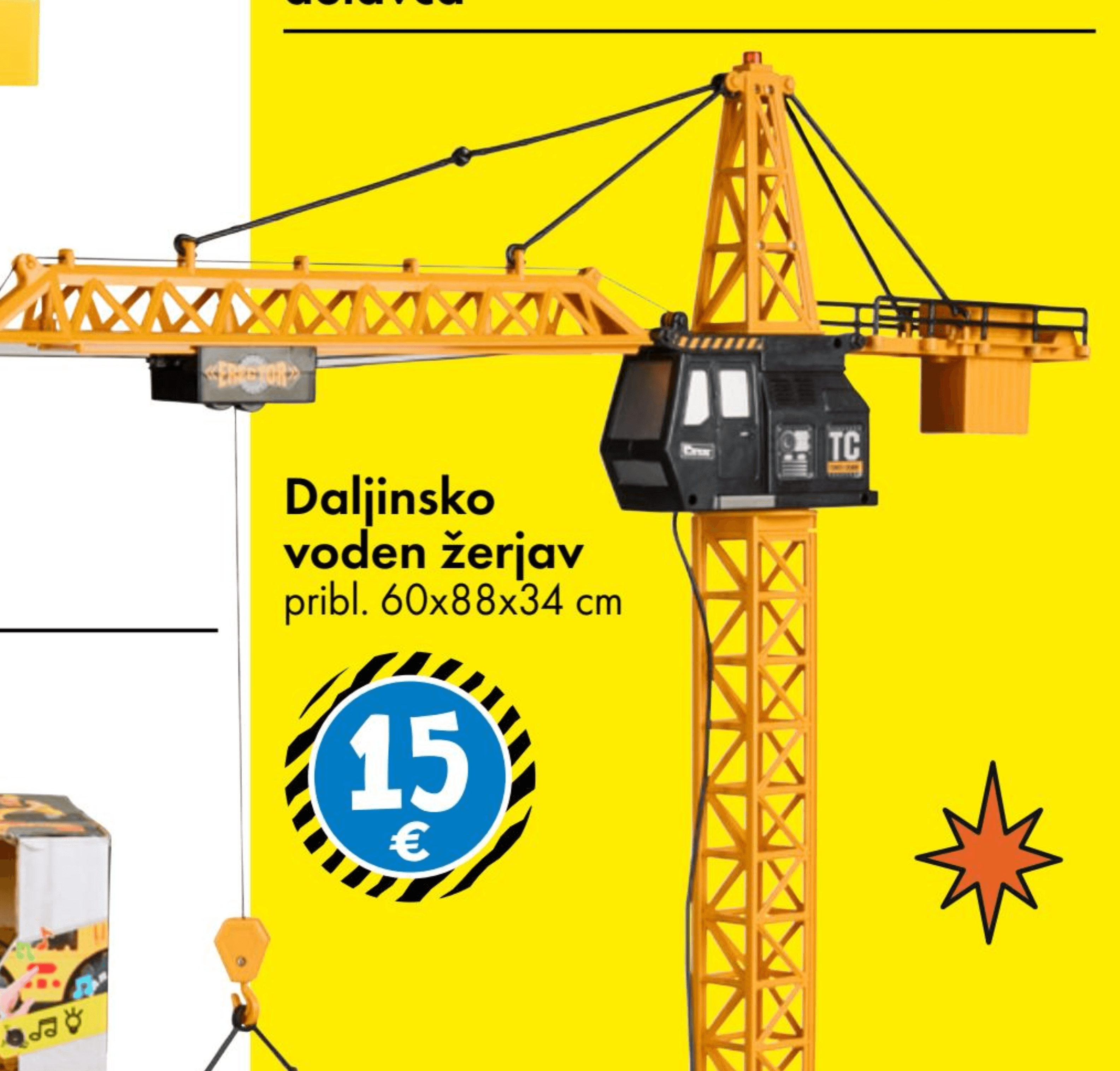 Daljinsko voden žerjav