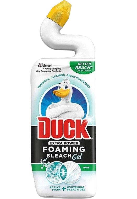 DUCK Ekstra Power belilo za WC školjke 750 ml - Akcija v trgovini Dm
