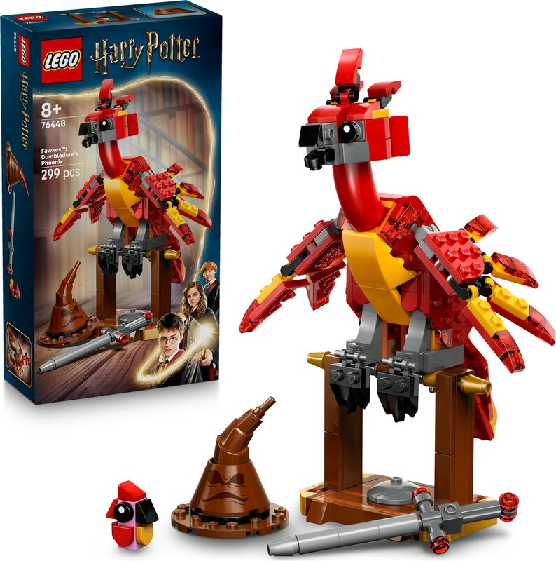 Kocke LEGO Fawkes Dumbledorjev feniks
