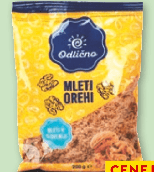 Mleti orehi Odlično 200 g