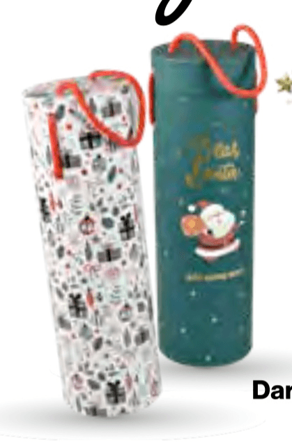 Darilna novoletna škatla za vino