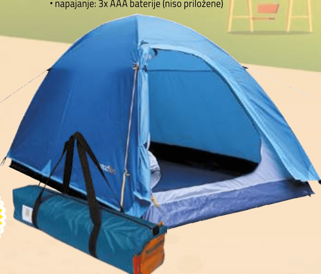 Šotor za 2 osebi Woodsun