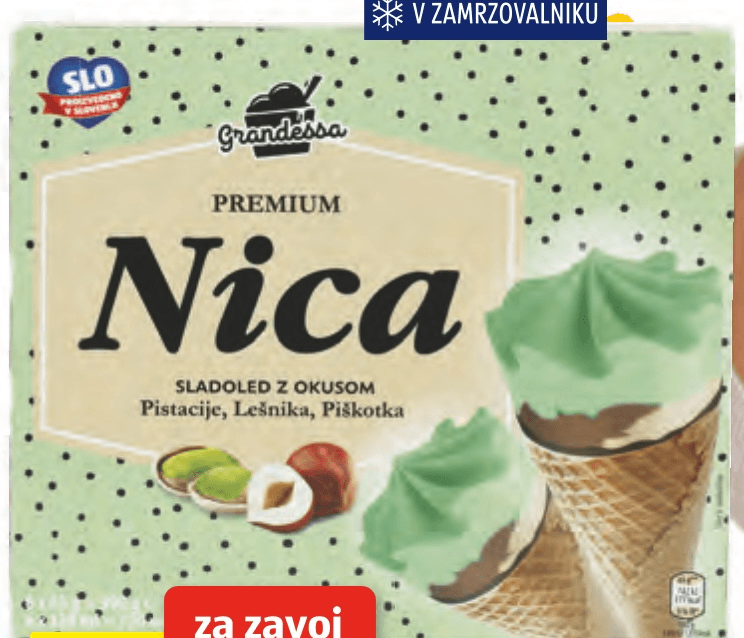 Grandessa Korneti Nica 6 x 120 ml - Akcija v trgovini Hofer