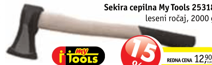 Sekira cepilna My Tools 25318 2000 g