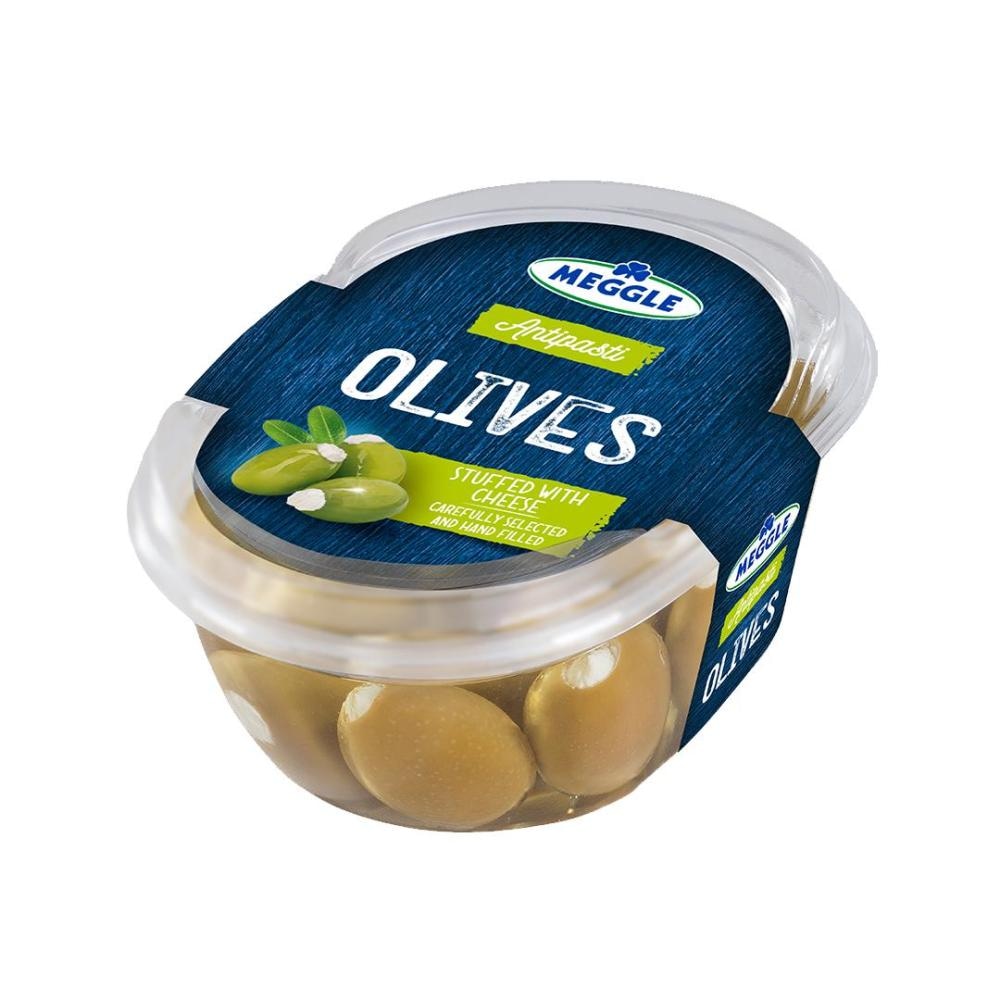 Meggle Polnjene paprike in olive z sirom 210 g