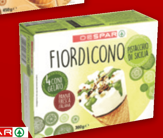 Despar Sladoledne palčke ali korneti 4 x 75 g, 6 x 60 ml ali 6 x 75 g - Akcija v trgovini Spar