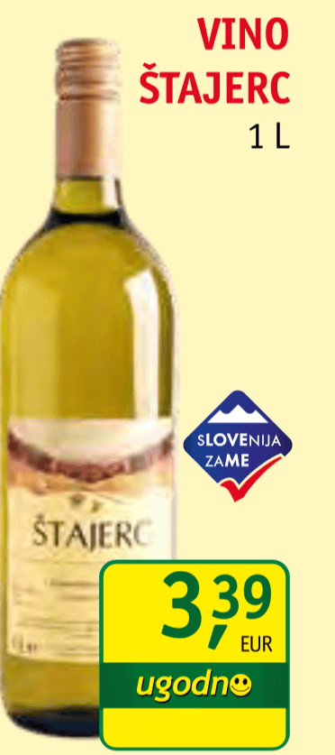 Vino Štajerc 1 L