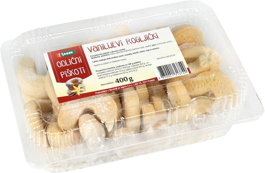 Jager Vanilijevi Rogljički 1000 g - Akcija v trgovini Jager