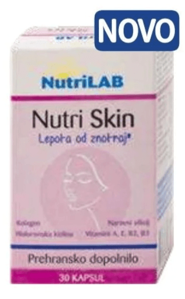 NutriLAB Nutri Skin 30 kapsul - Akcija v trgovini Dm