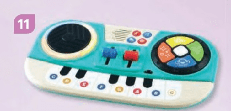 DJ konzola in elektronska klaviatura za otroke