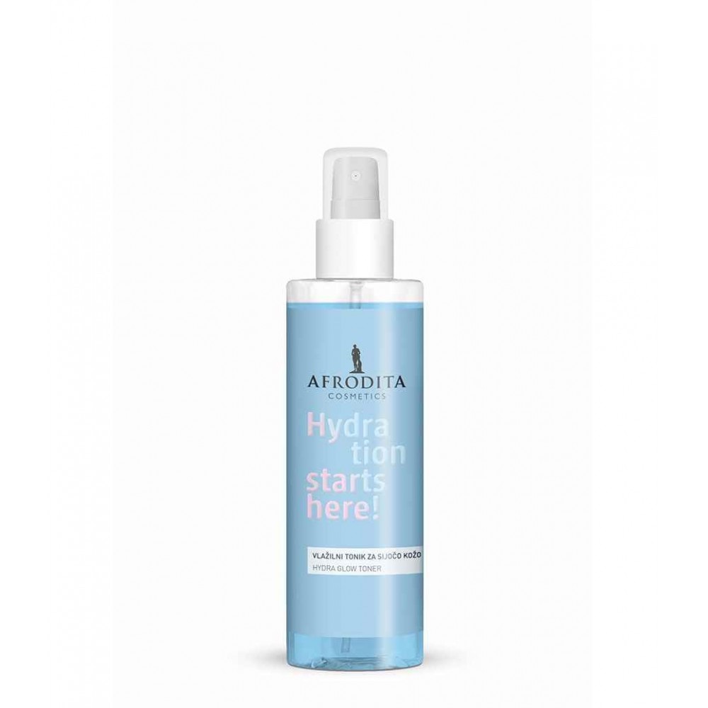 Afrodita Cosmetics Hydration Starts Here! vlažilni tonik za sijočo kožo 100 ml