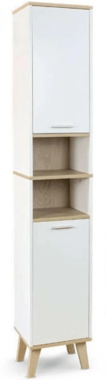 Omara z dvojnimi vrati in dvema policama - Akcija v trgovini Eurospin