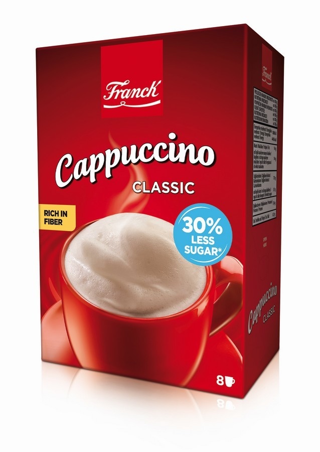 Kava Franck cappucino 148 g, 112 g, 160 g, 112 g