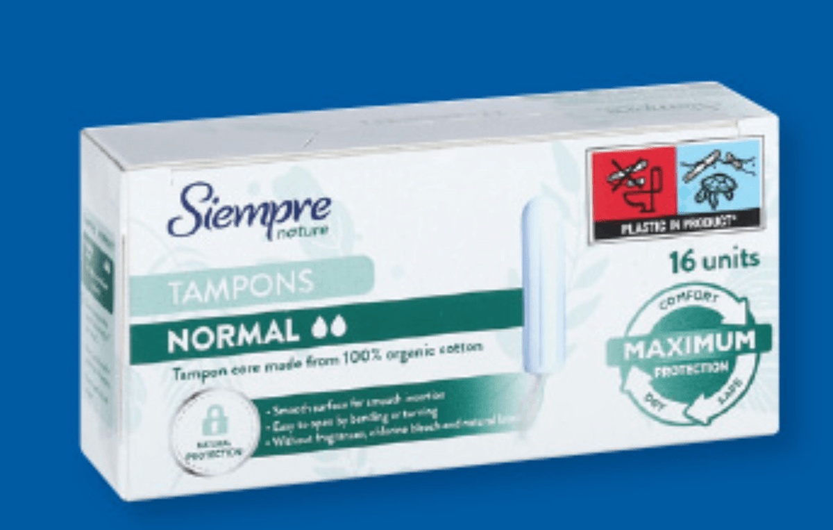 Tamponi 16 kosov - Akcija v trgovini Lidl