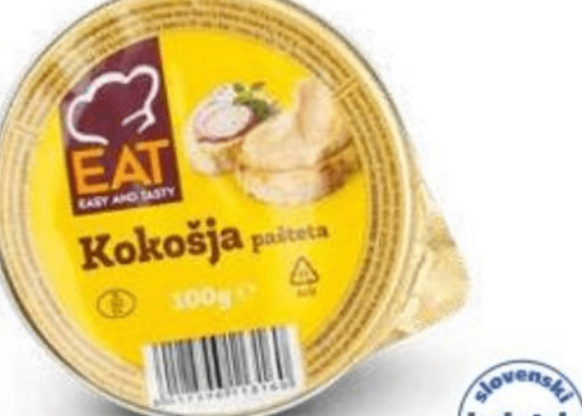 EAT Kokošja pašteta 100 g - Akcija v trgovini Eurospin