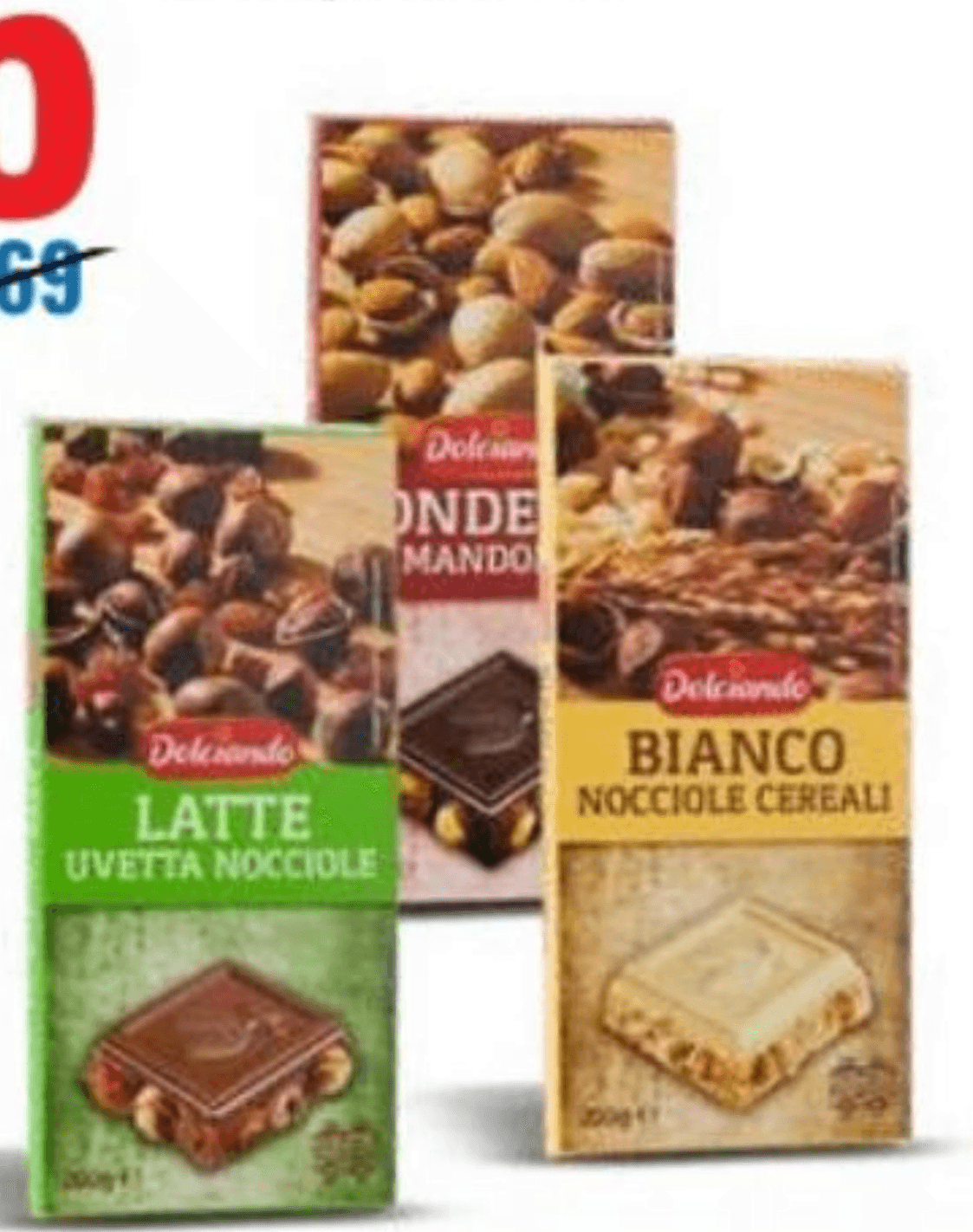 Dolciando Čokolada več vrst 200 g