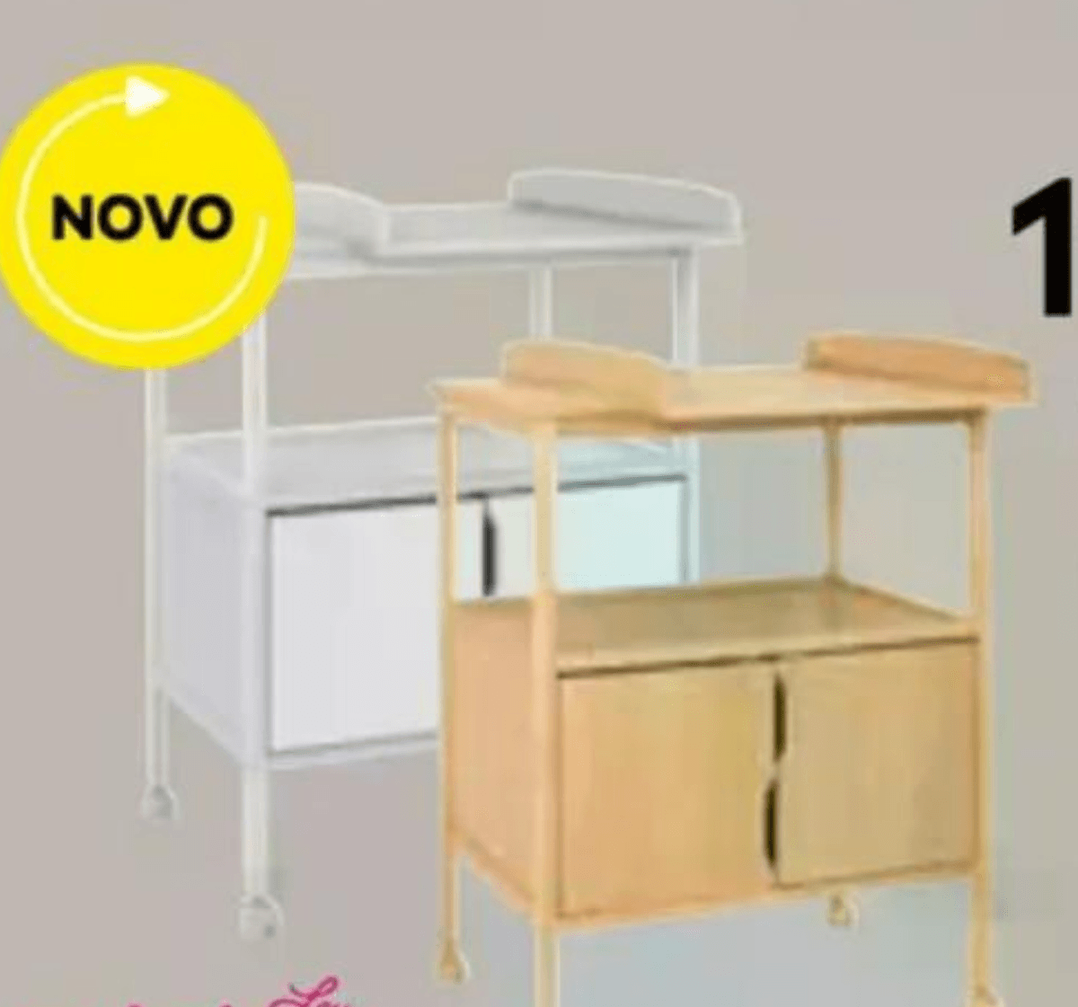 my baby Previjalna komoda „WALLY" 68 X 70 X 90 cm - Akcija v trgovini Lesnina