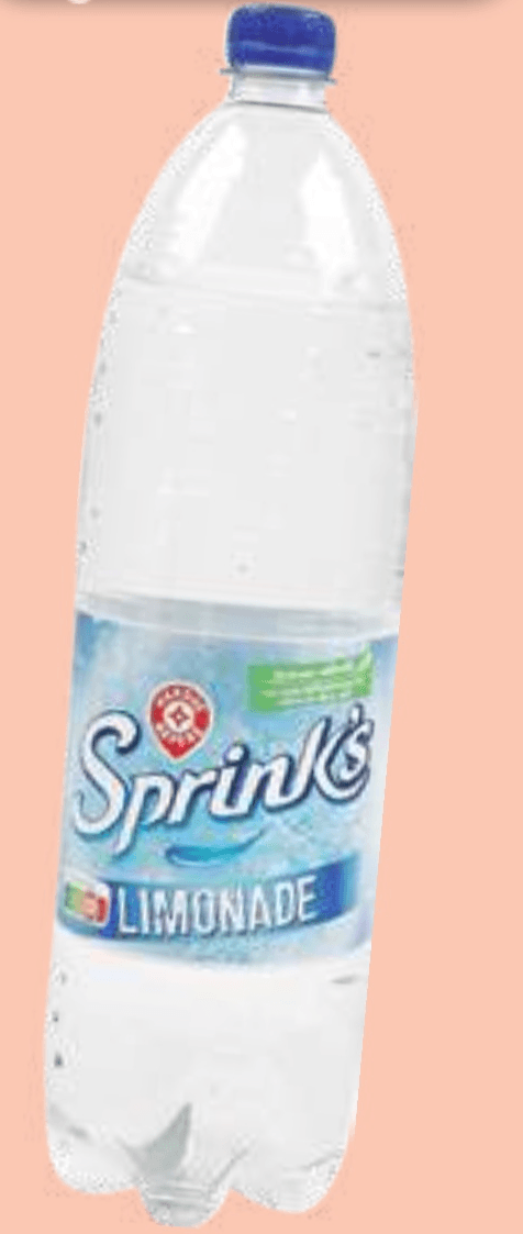 Gazirana brezalkoholna pijača Sprink's 1,5 l