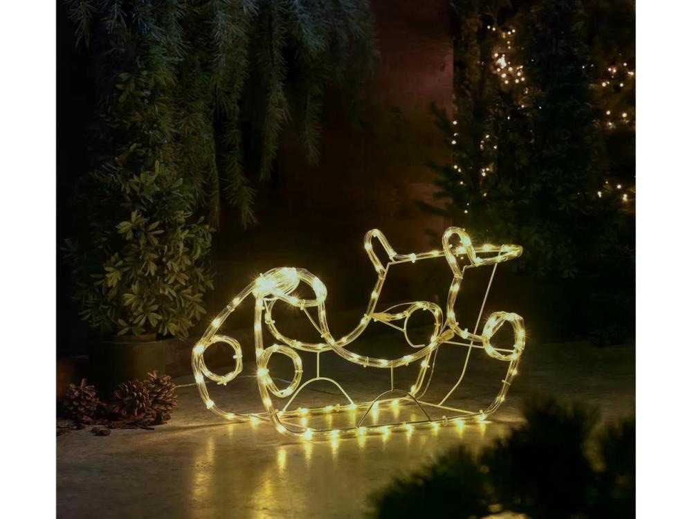 LIVARNO home 3D-figura iz svetlobne cevi Sani